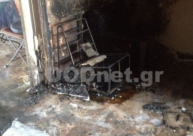 Ρέθυμνο: Συνελήφθη ο άνδρας που έβαλε φωτιά στα γραφεία του ΣΥΡΙΖΑ- Αναζητείται ο συνεργός του